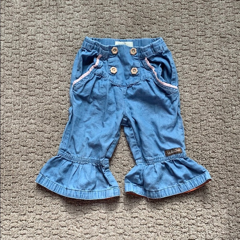 Matilda Jane denim ruffles